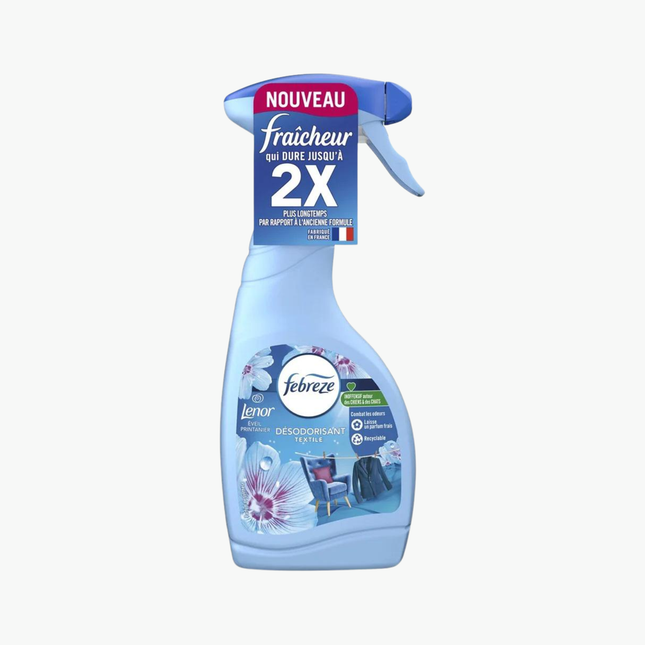 Désodorisant textile FEBRREZE LENOR EVEIL PRINTANIER-Spray 500ml