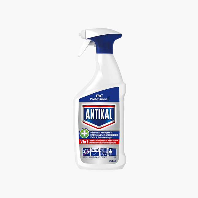 Antikal détartrant nettoyant et désinfectant Professionnel - Spray 750 ml