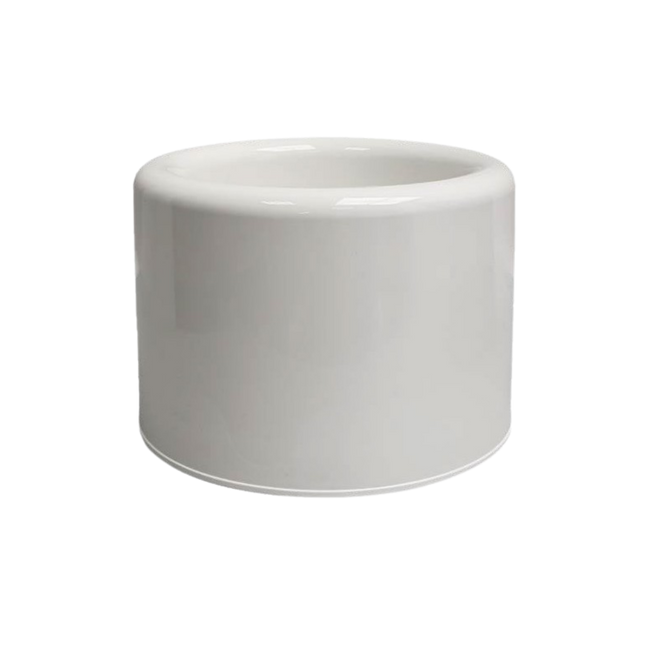 Ecoline - Socle pour balayette WC, Blanc, Ø 125 mm