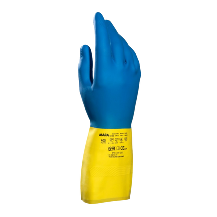 Gants Mapa Alto 405 Latex et Polychloroprène 33cm - 1 paire