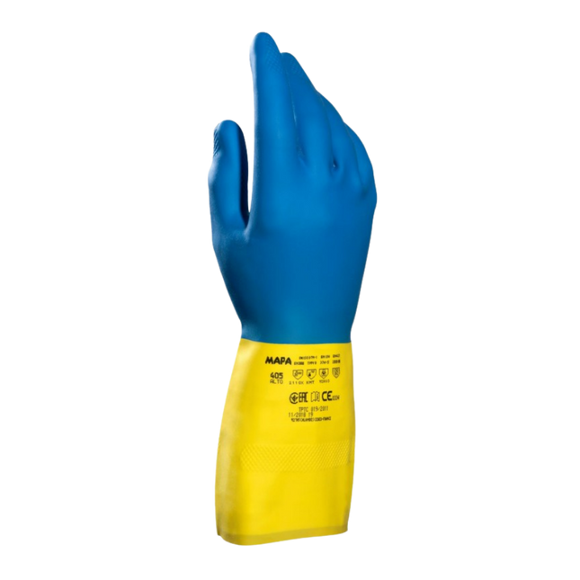 Gants Mapa Alto 405 Latex et Polychloroprène 33cm - 1 paire