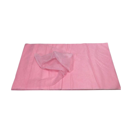 Gazes roses imprégnées pour balayage 60x30cm - Lot de 50