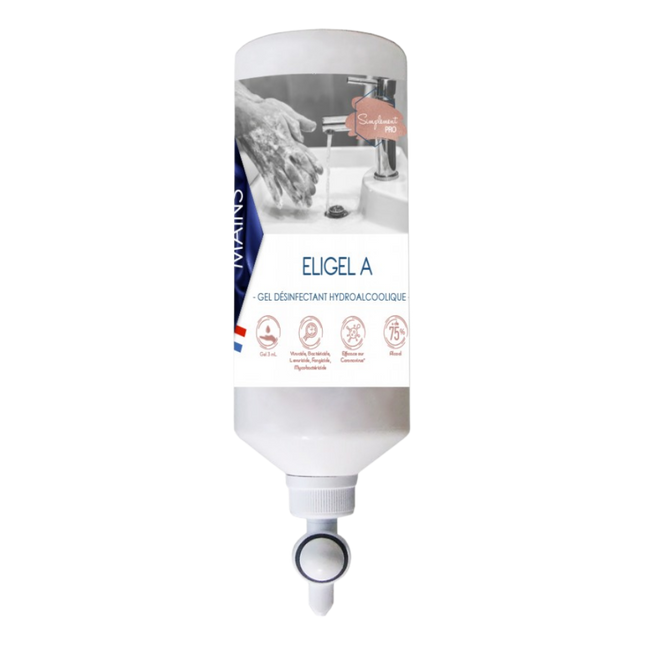 Gel Hydroalcoolique ORLAV - Virucide EN14476 - Recharge 1L