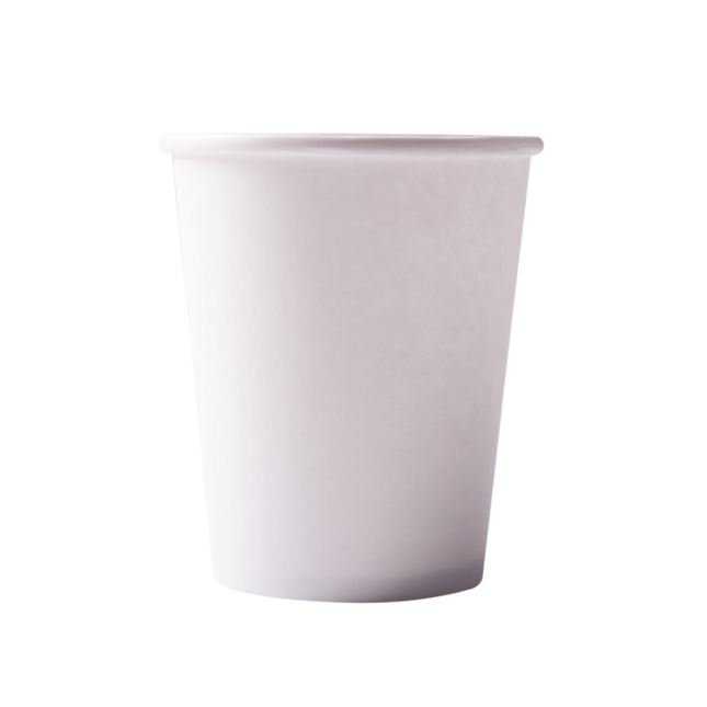 Gobelet carton blanc 20cl emballé individuellement - 500 pcs