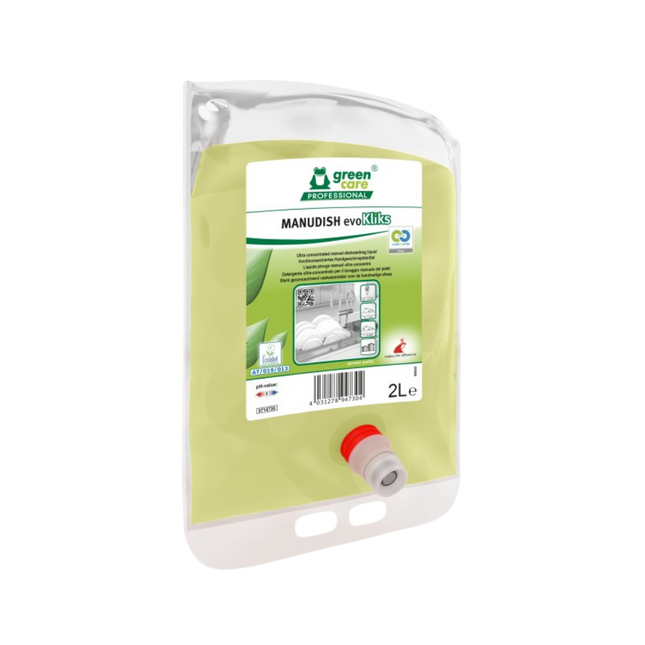 Green Care MANUDISH evoKLIKS Liquide Plonge Concentré 4L