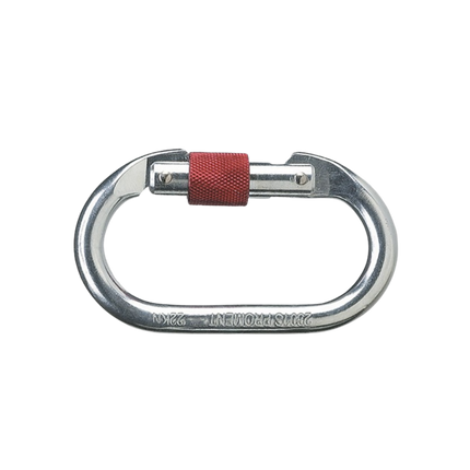 Delta Plus - Mousqueton de sécurité acier à vis 17mm