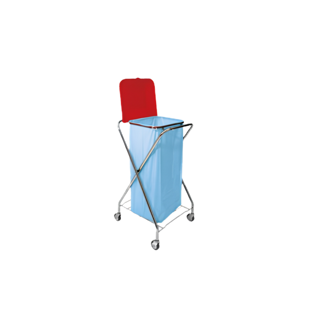 Guilto - Chariot porte-sac pliable en X pour linge et