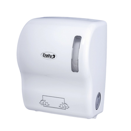 Distributeur Essuie-Mains Automatique DailyK ABS Blanc