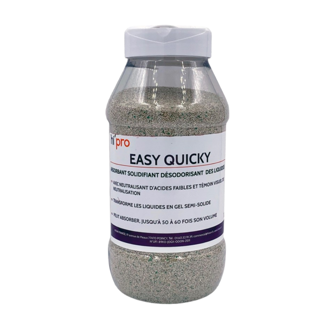 Hi'Pro EASY QUICK Absorbant Solidifiant Désodorisant 1L