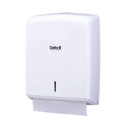 Distributeur essuie-mains pliés EMP - Blanc - 600 formats