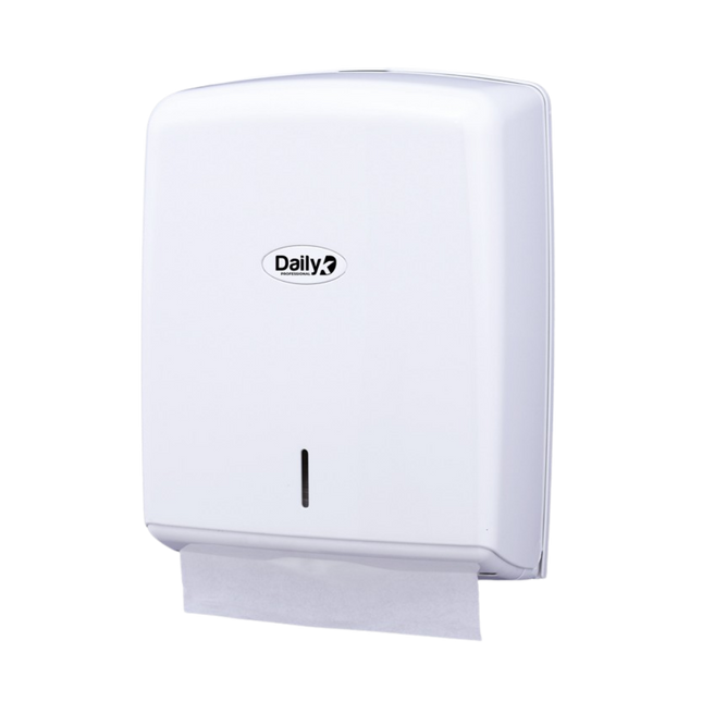 Distributeur essuie-mains pliés EMP - Blanc - 600 formats