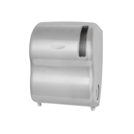 Distributeur essuie-mains rouleaux inox manuel - 131541