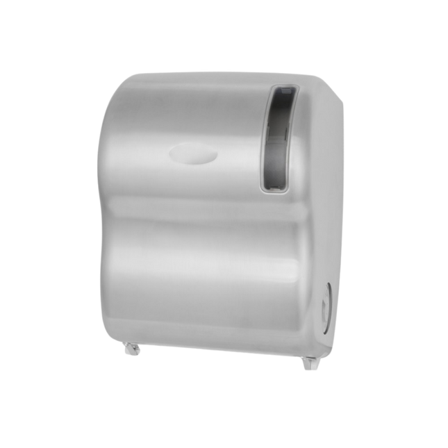 Distributeur essuie-mains rouleaux inox manuel - 131541