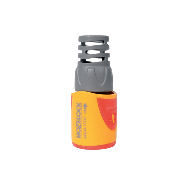 Hozelock - Raccord fin de tuyau Aqua Stop 15mm ABS
