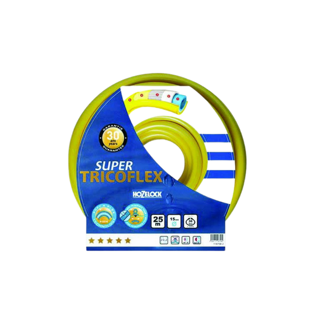 Hozelock - Tuyau d'arrosage Super Tricoflex 19mm 25m