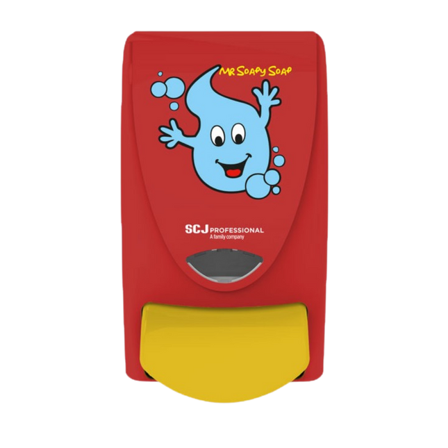 Distributeur savon enfant SC Johnson 1L Rouge