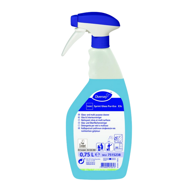 Diversey TASKI SPRINT GLASS PUR-ECO Nettoyant vitres 750ml