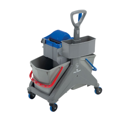 DME - Chariot de ménage ONEFRED 2x15L avec presse Boost