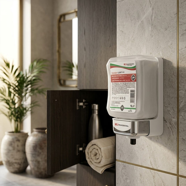IA - Crème hydratante mains recharge 1l STOKOLAN LIGHT PURE-Ct 6