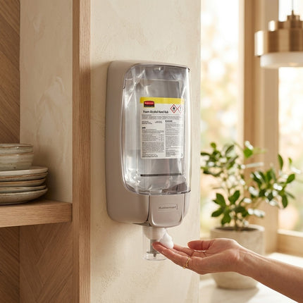 IA - Rubbermaid Mousse Désinfectante Mains 75% Alcool 3x1000ml