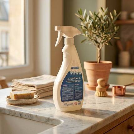IA - Détergent désinfectant surfaces sans rinçage écocert ELISPRAY A-750ml