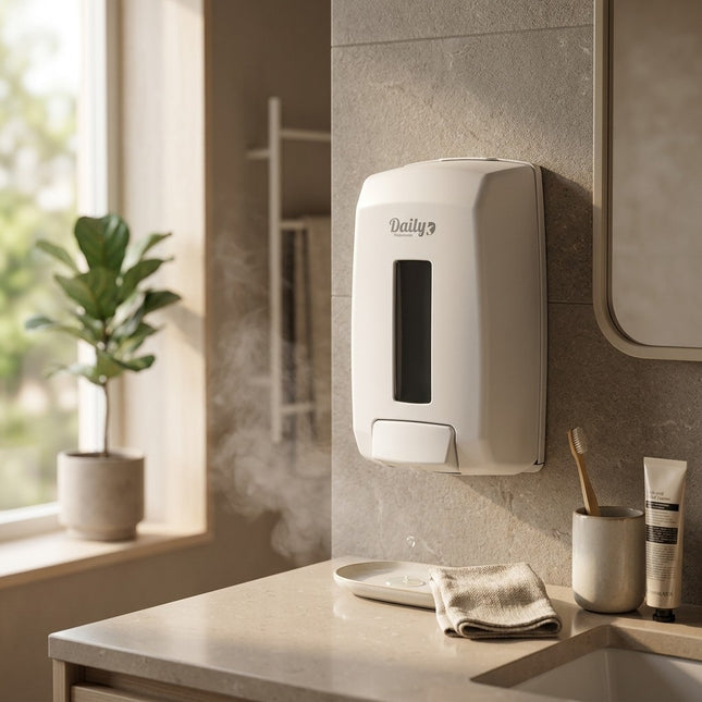 IA - Distributeur de savon vrac DAILYK ABS blanc 1.1L