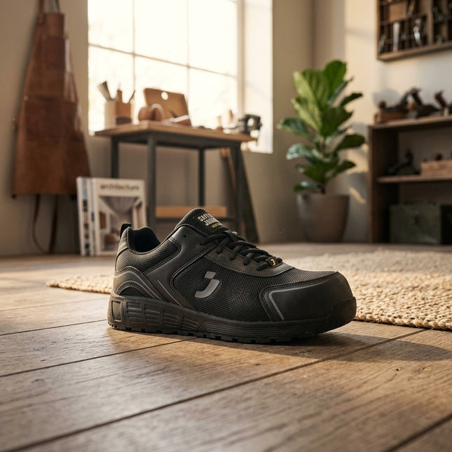 IA - Chaussure de securité noir style baskets S1 PS (35 à 48)