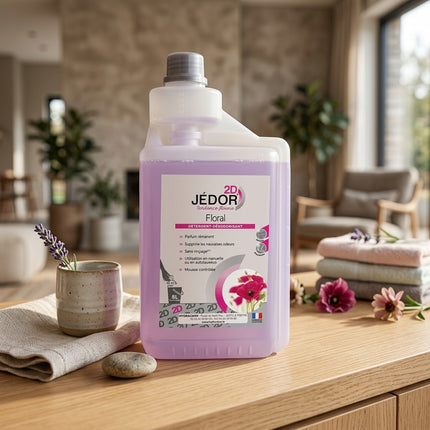 IA - JEDOR 2D Détergent surodorant - Bidon doseur 1L