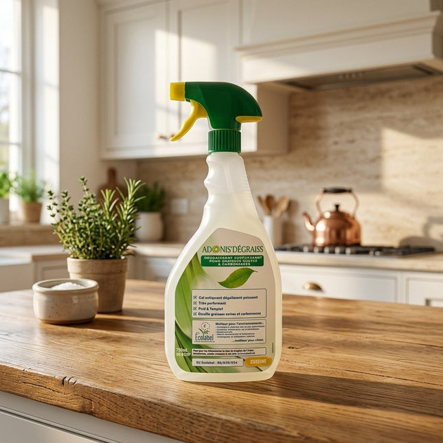 IA - Dégraissant cuisine ADONIS' DEGRAISS ECOLABEL LABOJAL - Spray 750ml
