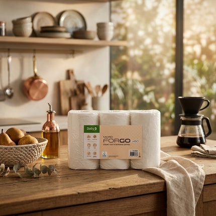 IA - Essuie-tout écolabel Micro FORGO 450 DailyK Green - Colis de 6