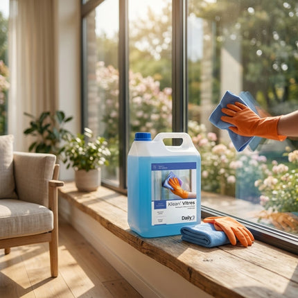 IA - KLEAN’VITRES DAILYK START Nettoyant Vitres – Sans Traces – Bidon 5L
