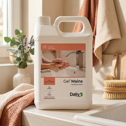 IA - Gel lavant mains écolabel GEL'MAINS DAILYK GREEN- Bidon 5L