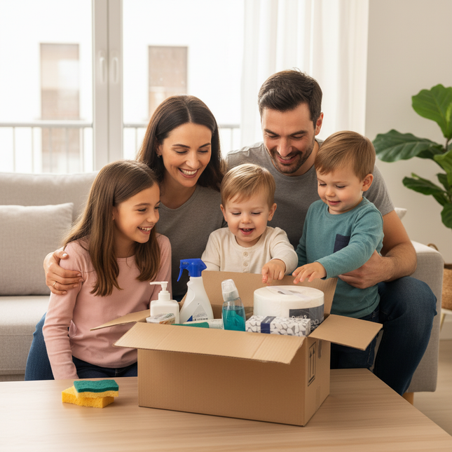 Famille avec box - 5 personnes