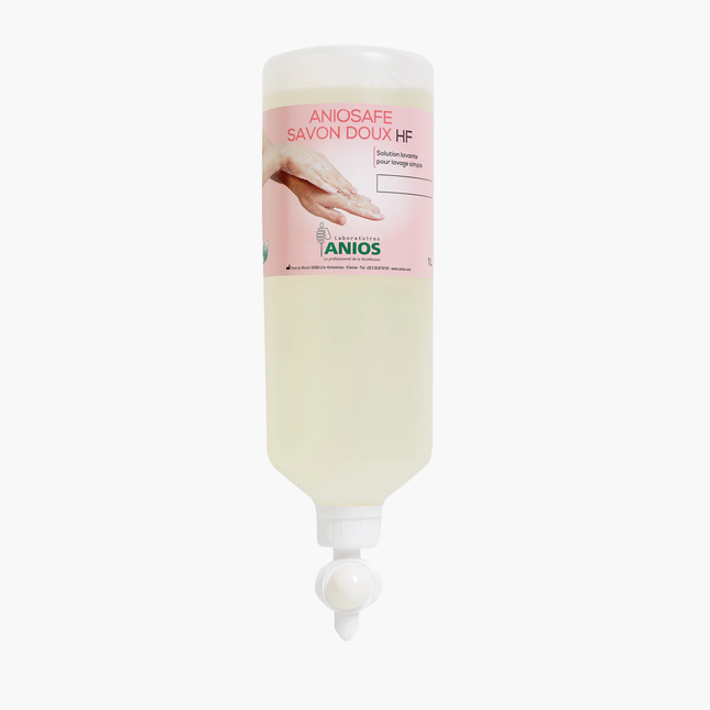Savon doux Recharge Aniosafe HF  - Flacon de 1L Airless