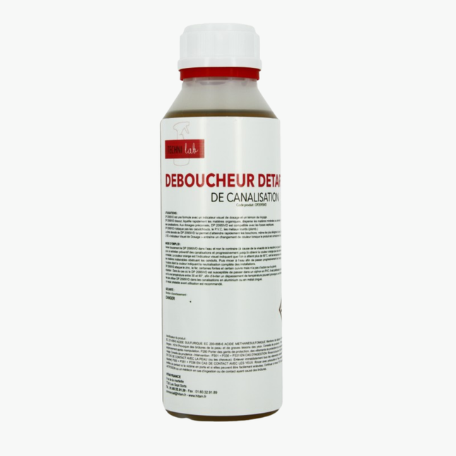 Hitam Déboucheur détartrant canalisation acide 250ml