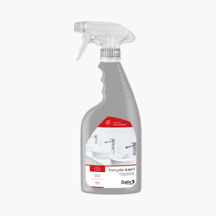 Détartrant désinfectant désodorisant FORCYDE 4en1 DAILYK- Spray 750ml