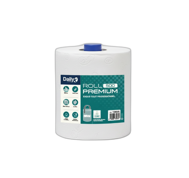 Essuie-tout DailyK 300 feuilles - Rouleau professionnel
