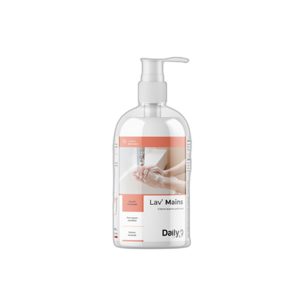 Crème lavante mains DailyK parfum amande - Flacon 500ml
