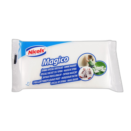 Nicols - Éponge Magique Gomme Efface-Taches x3
