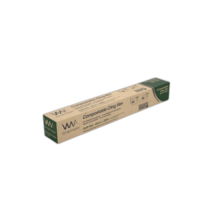Wrapmaster - Film alimentaire compostable 45cm x 200m