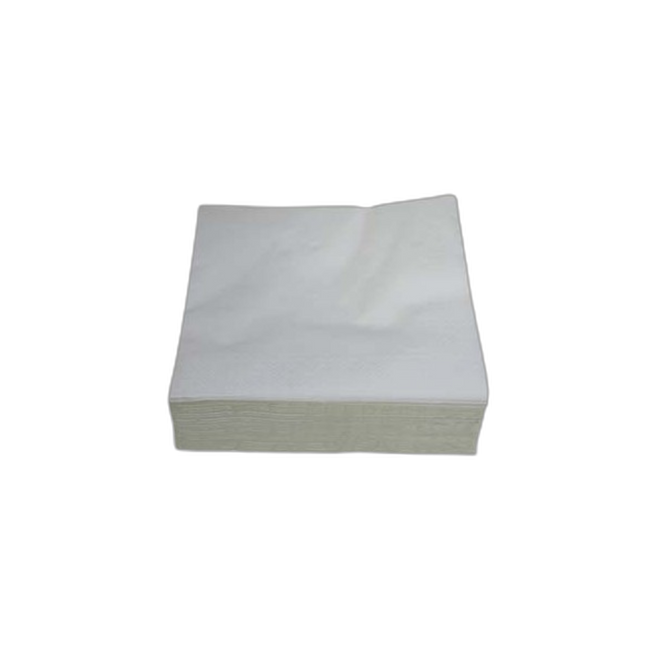 DailyK - Serviette en ouate blanche 1 pli 30x30cm (250 ex)