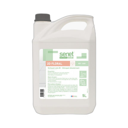 Détergent surodorant SENET 2D - Nettoyant sans rinçage 5L
