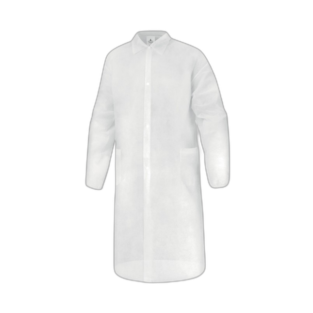 Blouse de laboratoire jetable polypropylène - Taille unique