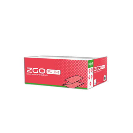 DailyK - Essuie-mains Z 2 plis Blanc Ecolabel (3750 formats)