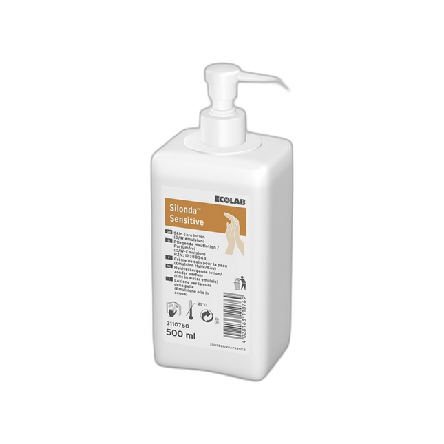 Silonda Sensitive Crème Lavante Protectrice Mains 500ml