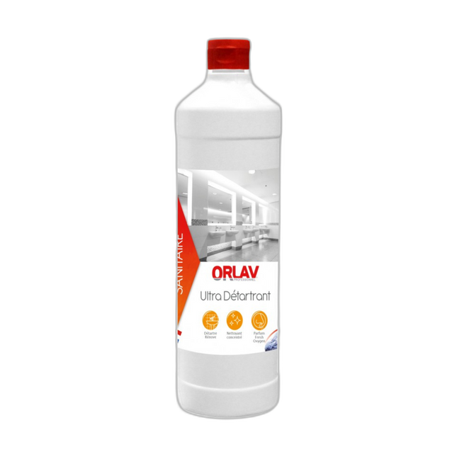 ORLAV Ultra Détartrant Sanitaire Surpuissant - Bidon 1L