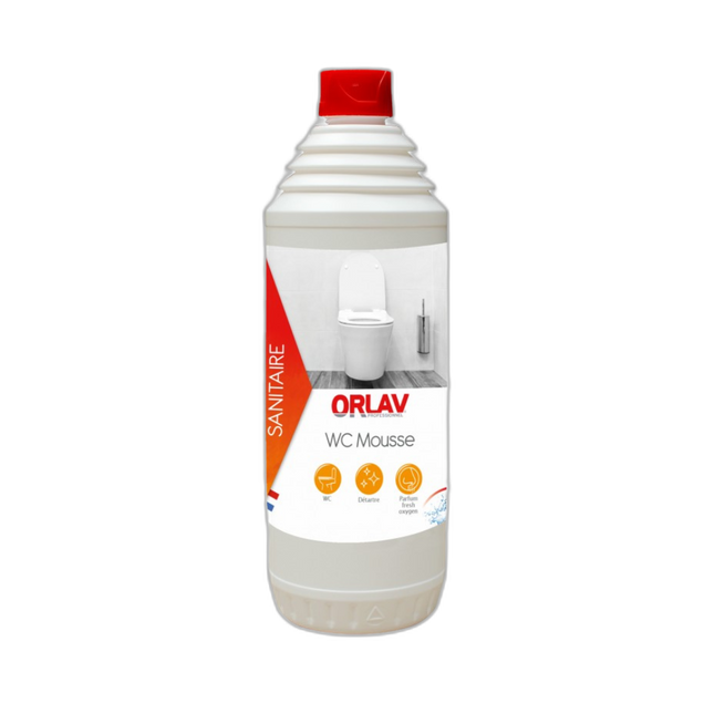 Orlav - Détartrant WC Mousse Surpuissant 1L