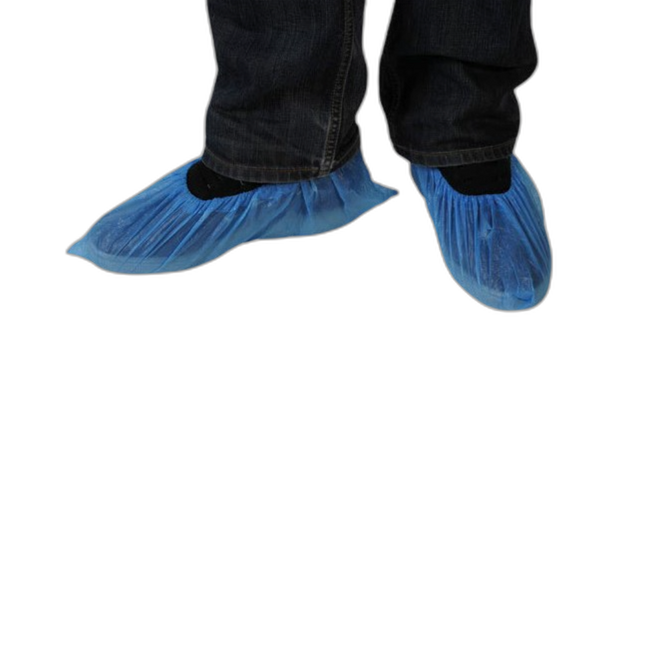 DailyK - Surchaussures CPE jetables bleues - Carton de 100