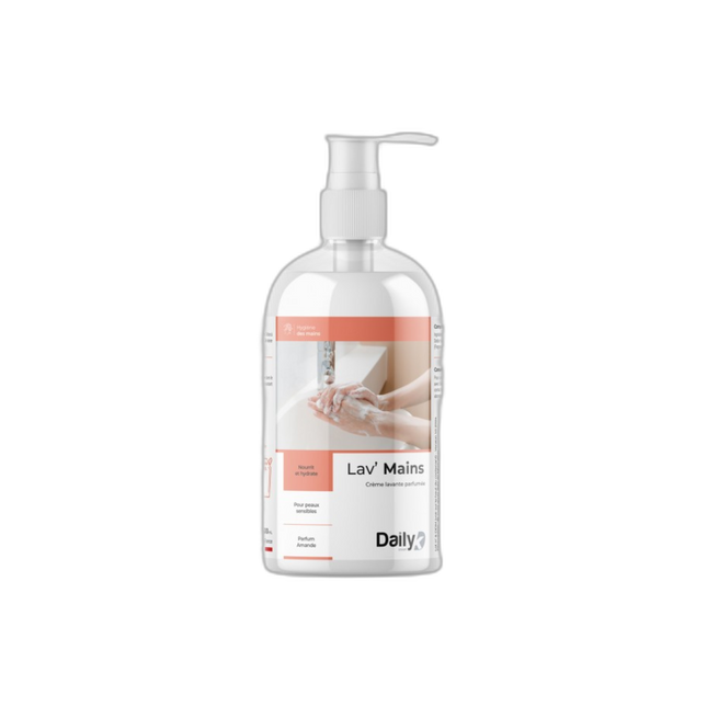 DailyK - Crème Lavante Mains Écolabel Amande 2x500ml