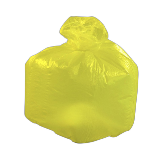 Sac Poubelle Jaune 110L - 30 Microns - Lot de 200